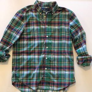 Ralph Lauren Plaid Performance Oxford